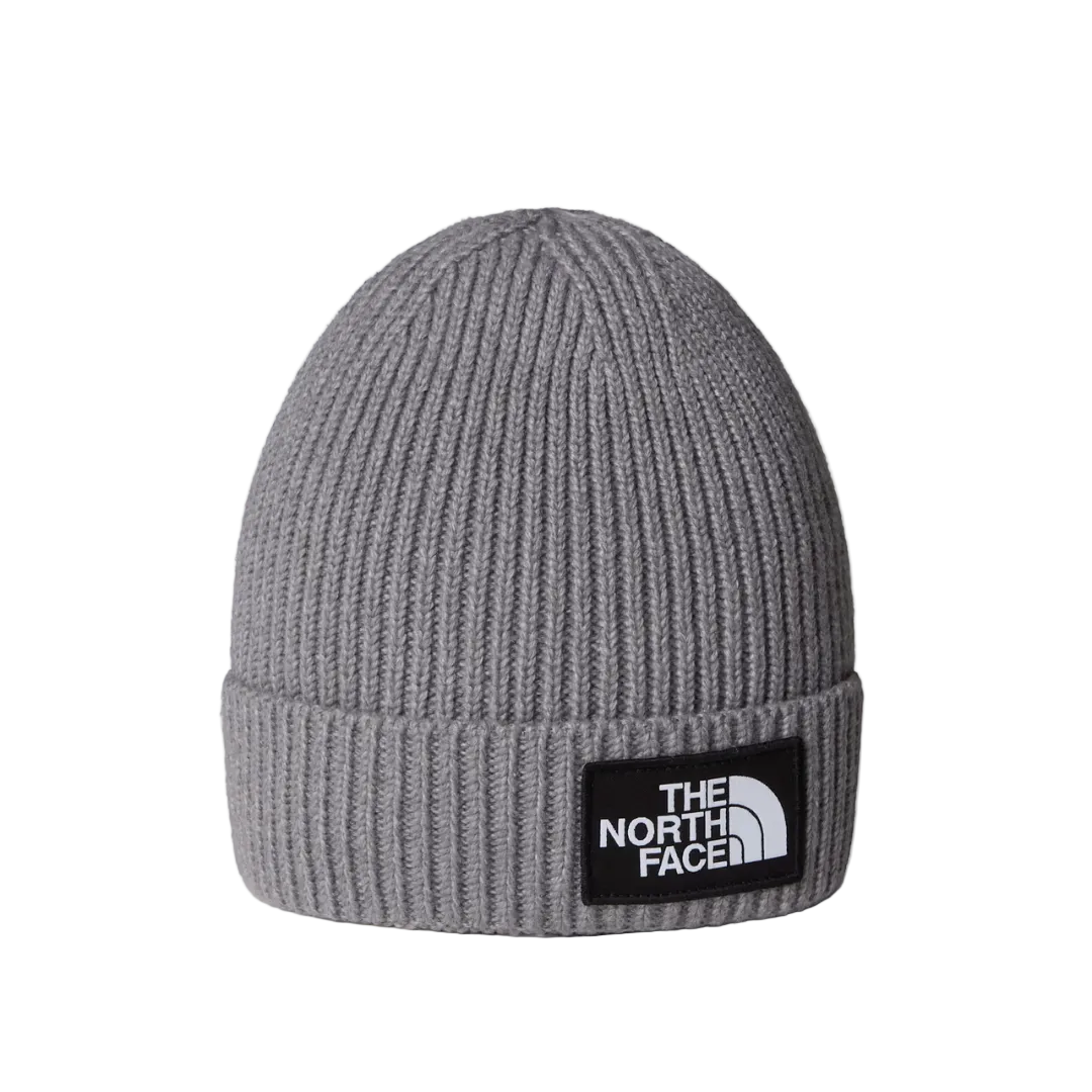 The North Face Kids Logo Box Cuffed Beanie