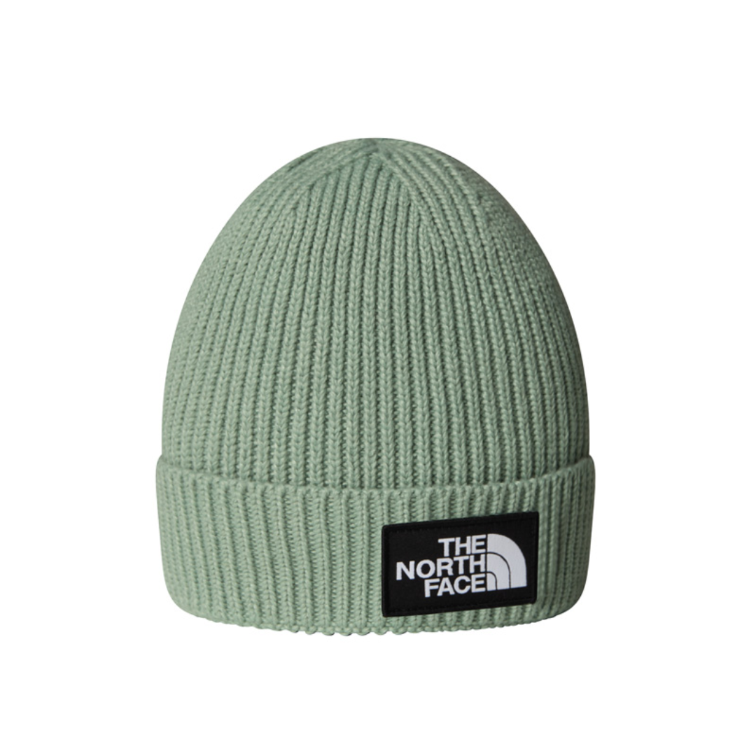The North Face Kids Logo Box Cuffed Beanie